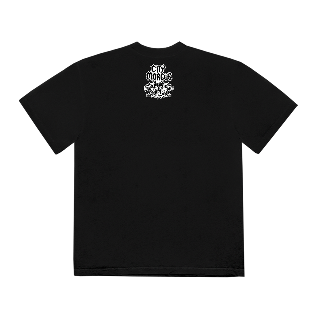 Black City Morgue Skull Logo Tee