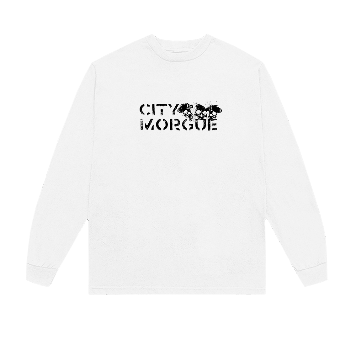 White City Morgue Stencil Logo Longsleeve